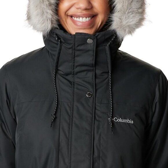 NWoT Columbia Women's Suttle Mountain Mid Length Jacket Black Size S $260 P209 - Picture 5 of 5